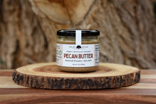 10 oz. jar of Nielsen Original Pecan Butter