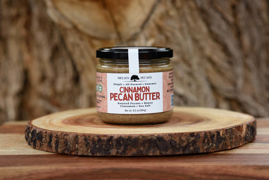 10 oz. jar of Nielsen Cinnamon Pecan Butter